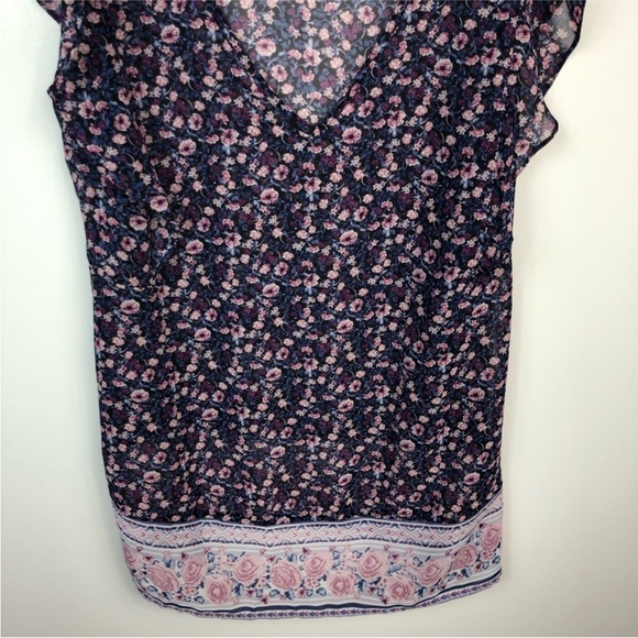 Motherhood Maternity | Floral Tie Back Blouse | Medium - Picture 4 of 7